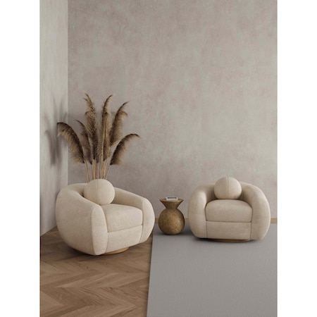 Manhattan Comfort Tribeca Accent Chairs in Cream, 2PK 2-AC016-CR